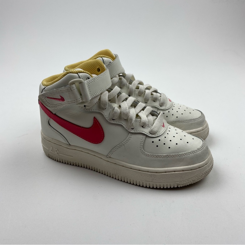 Nike Air Force 1 Mid LE Sail White Coral DH2933 102 Size 3.5Y